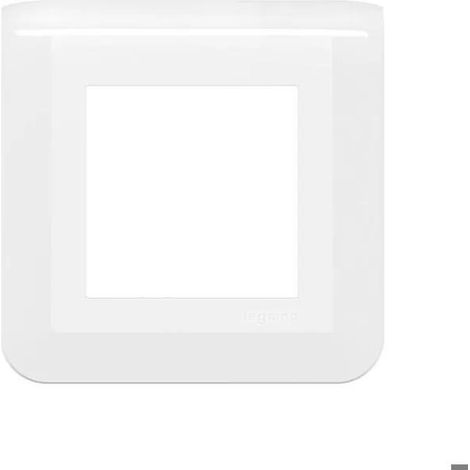 Legrand MOSAIC 078802L Placca di Finitura Bianca 2 Moduli