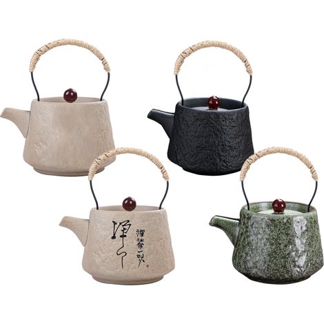 Bollitore, caraffa in ceramica, infusore, per erbe e tè (1/2)