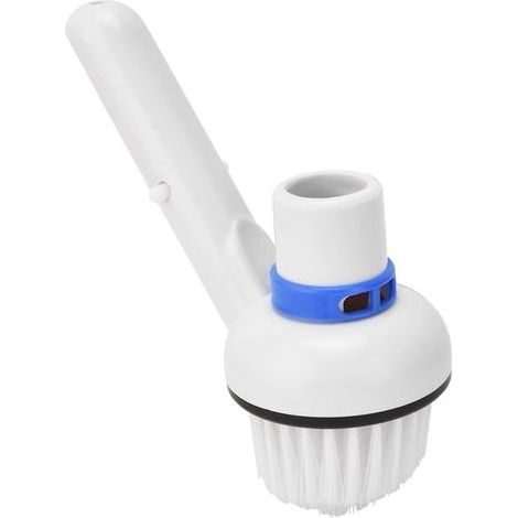 Balai Piscine, Tête d'aspirateur de Piscine Nettoyeur de Fond de Piscine Kit de Nettoyage Professionnel pour Piscine, Brosse d'angle de Piscine (1/5)