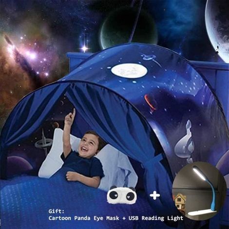 Tente Playhouse - Tente Apparaitre Intérieure - Aventure Spatiale - 80  220 cm (1/4)
