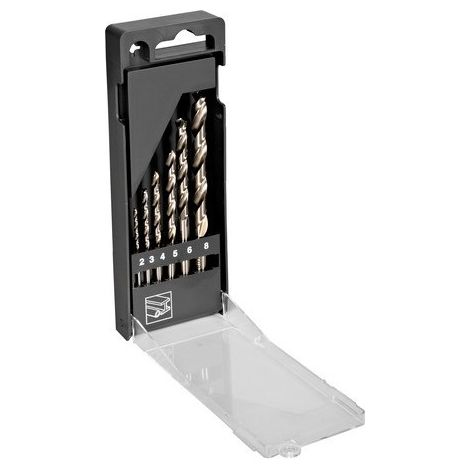 BAHCO - Jeu de forets HSS-G pour métal - 6 pcs