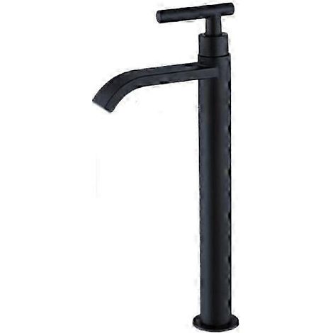 Grifo monomando de agua fría para fregadero de encimera (sin manguera de suministro de agua) - redondo (1/3)
