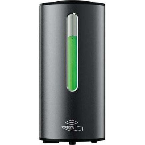 Distributeur de Savon Liquide Automatique Commercial Mural Noir Mat Grande capacité 380 ML (1/3)