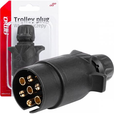 Conector de enganche de remolque de 7 pines amio-03216 (1/4)