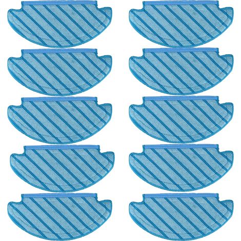 10 Reinigungstuch Wischtücher für Ecovacs DEEBOT OZMO N8, N8+, N8 Pro, N8 Pro+, für Ecovacs DEEBOT T8, T8+, T8 AIVI, T8 Max Roboter Staubsauger Zubehör Ersatzteile (1/5)