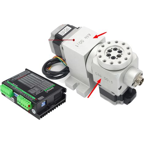 Machine de fraisage CNC, 4ème et 5ème axe rotatif, moteur pas à pas, RTM14 Conducteur (1/2)
