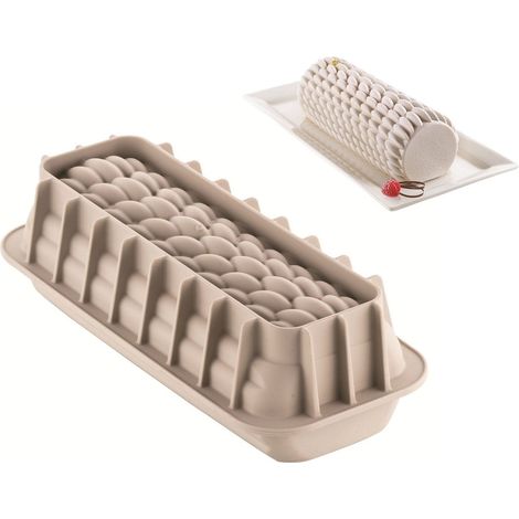 Molde de silicona buche quenelle silikomart (1/5)