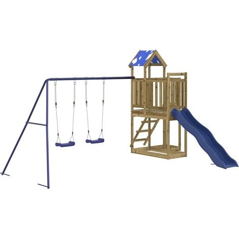 Maison Exclusive - Set da Gioco da Esterno in Legno di Pino Impregnato