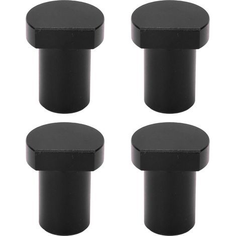 4-teilige Hundebank, Werkbank mit 19 mm Durchmesser, hochfester Aluminiumdübel, Holz-Tischanschlag, schwarzer Zapfen (1/5)