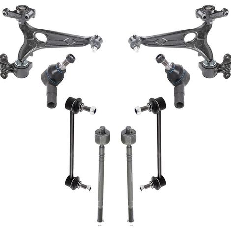 KIT BRACCIO OSCILLANTE 8 PEZZI COMPATIBILE CON CITROËN JUMPY II Furgone 2.0 HDi 120 / Kit Sospensione Completo OE/OEM / Bracci Oscillanti + Testine Sterzo / Sostituzione Diretta OEM