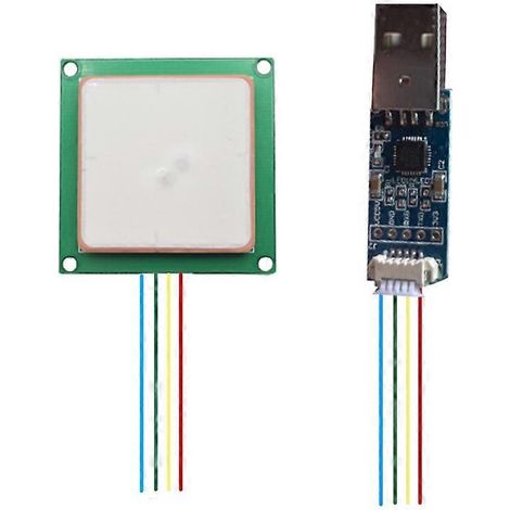 YRM100 UHF TTL RFID-Lesemodul mit ESP32-Schnittstelle und integrierter RFID-Antenne (1/5)