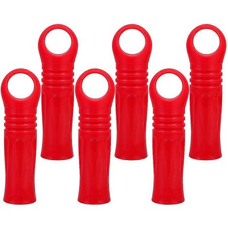 Kit de remplacement de 6 poignées de balai en plastique : embout de manche, support pour manche et rallonge. (1/5)