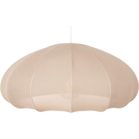 Abat jour en voile écru beige Calyste Diamètre 40cm (1/2)