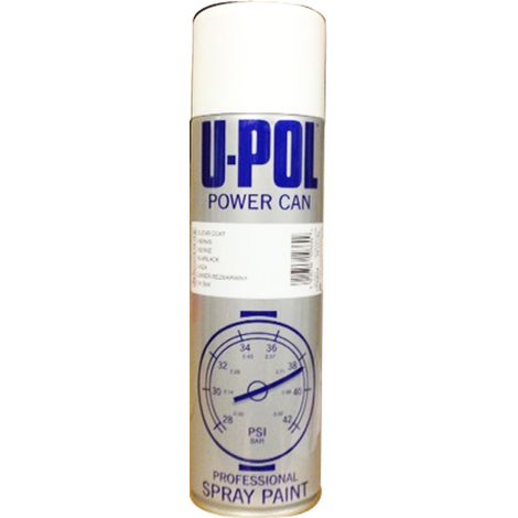 UPOL - Vernis transparent en bombe - aérosol de 500ml - PCLC/AL - Ce produit de marque UPOL est neuf.