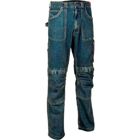 Pantaloni da lavoro Cofra taglia 40 blu navy resistente