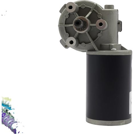 Motor de velocidad variable, 60 W de potencia, 220 RPM, voltaje de 12 V CC, diámetro del motor de 63 mm, construcción de aluminio duradera. (1/5)