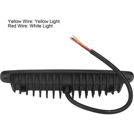 Phare LED 18W 2800lm Jaune/Blanc IP67 Etanche pour Jeep, SUV, Camion, Voiture (1/5)