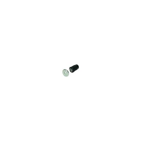 Hettich Magnetschnäpper 8,0 x 14 mm schwarz 1 kg - 2 Stück Möbelbeschlag