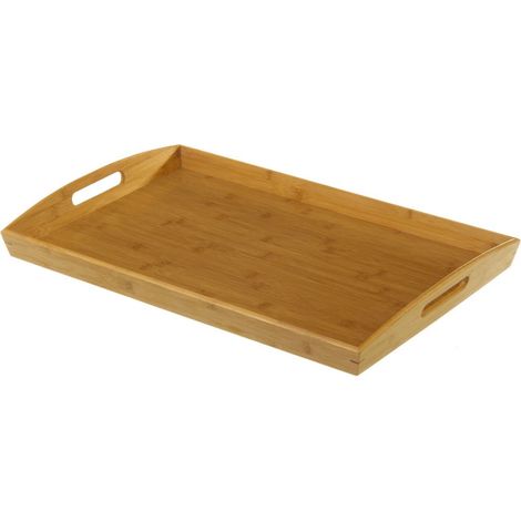 Plateau en Bambou Rectangulaire (1/3)
