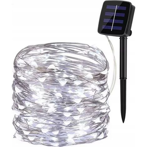 Lámparas solares LED de luz fría de 22 m