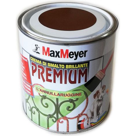 Premium 750ml smalto brillante antiruggine a gel, colori neve (1/3)