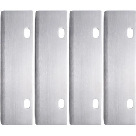 1 ensemble d'outils pour barbecue, grattoir à grille, lame de rechange plus tranchante, outils de nettoyage pour barbecue extérieur en acier inoxydable, accessoires de barbecue robustes (1/5)