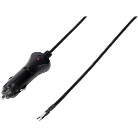 TRU COMPONENTS Kfz-Stecker inkl. Kabel Belastbarkeit Strom max.=5 A 12 V/DC