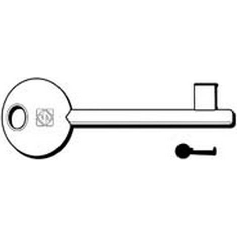 5PZ CHIAVI PATENT PASSEPARTOUT BONAITI 6P2D - 6P2D