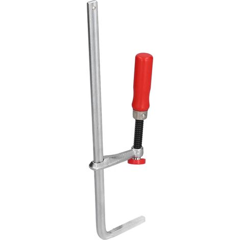 Set mit 2 verstellbaren Aluminium-F-Klemmen, rutschfester Pappelholzgriff für Holzbearbeitung, 300 x 60 mm (1/5)