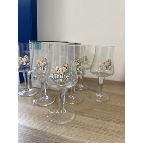 Lot de 6 verres à bière Urthel - 25/33 cl - Neufs