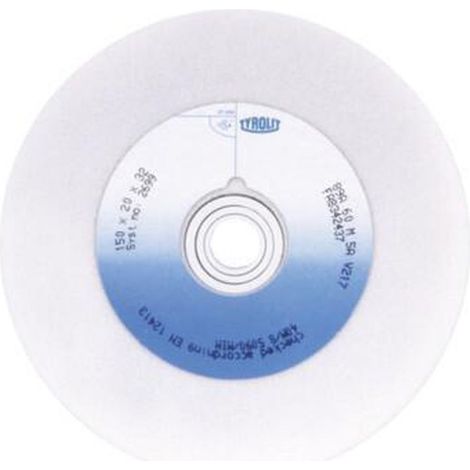 Schleifbockscheibe Ø200xB32x51mm 80 Form 1 89A 80 M5A V217 Edelkorund