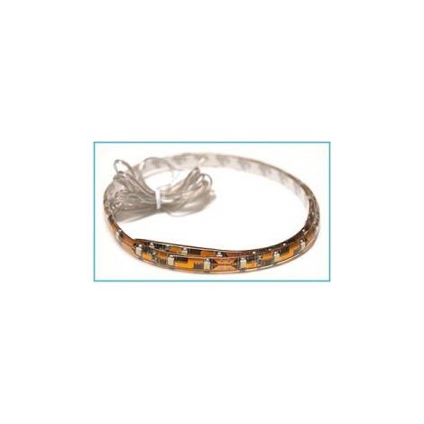 Striscia Led 60cm 36 Smd Bianco Tagliabile Biadesivo 12V