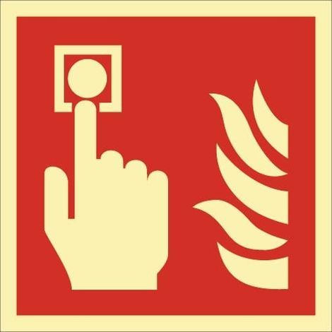 Segnaletica antincendio ASR A1.3/DIN EN ISO 7010/DIN 67510 L148xB148 mm 4006FHL148