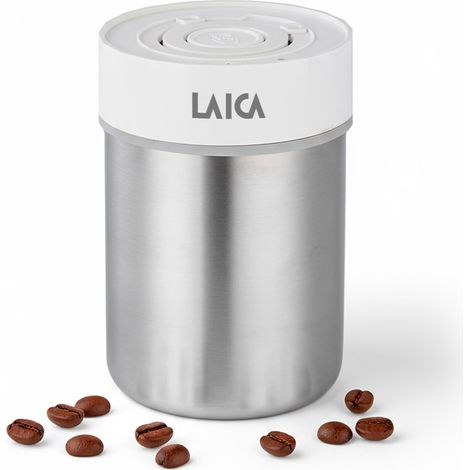 Tarro al vacío automático, de acero, 0,8 l
