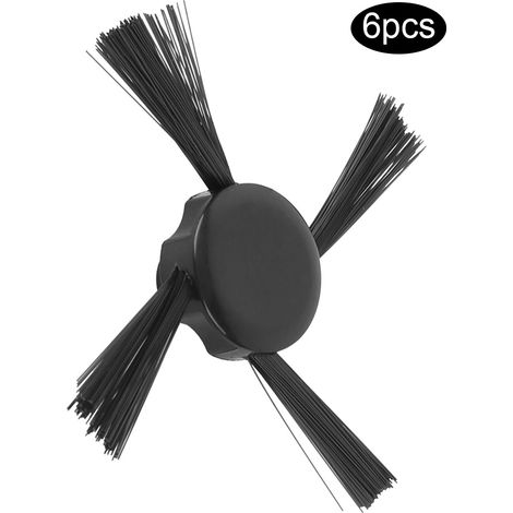 Lot de 6 brosses latérales compatibles avec l'aspirateur robot Neato Botvac D7, D5, D3, D7500, D8500 et D80 N0B9 (1/5)