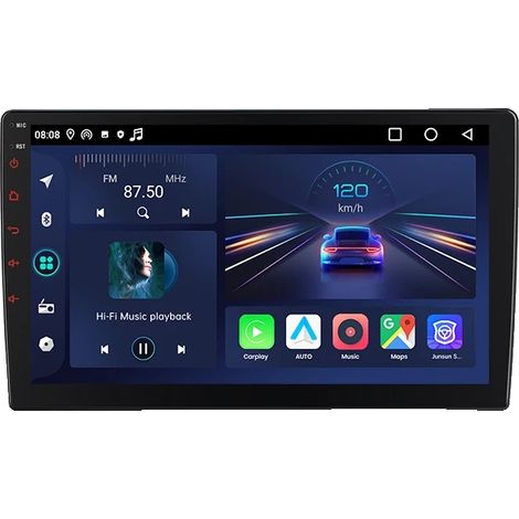 Autoradio, fonctionnalités multimédias, compatible avec Peugeot Expert 2007-2016, V1 (2G 32G) 9" (1/2)