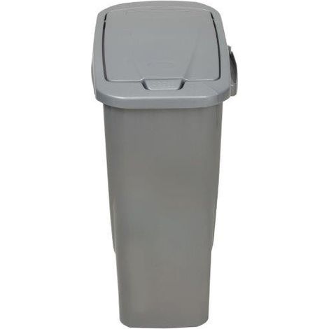 Pattumiera Per Raccolta Differenziata Ecobin 25 Lt. Cm 22 X 36 X 51 - Antracite Mazzei (1/6)