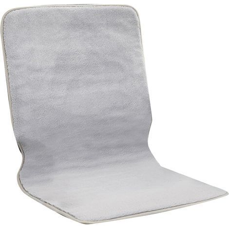 Coussin chauffant pour chaise de bureau, 45 cm, housse de siège chauffante avec 9 niveaux de température réglables, mise hors tension intelligente minutée, fixation élastique antidérapante, chauffante (1/5)