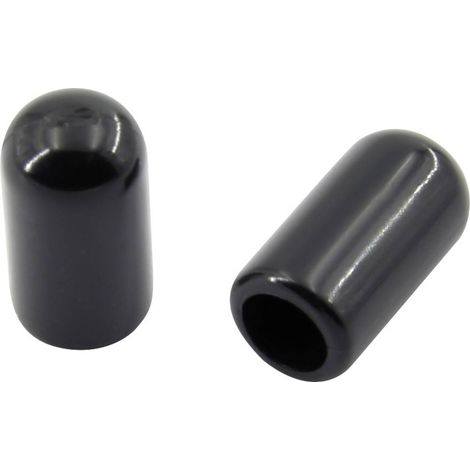 BOUCHON D'EXTRÉMITÉ NON RÉTRACTABLE TRU COMPONENTS TC-EP-0513203 1592748 NOIR 100 PC(S) (1/2)