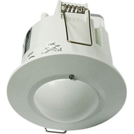 Detector de movimiento Electro DH por microondas, empotrable a techo, ángulo 360º, ajustable, 60.252/RF/EMP (1/2)