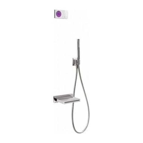 Kit de baignoire thermostatique électronique et encastré (2 voies) SHOWER TECHNOLOGY - TRES 09286556 (1/4)