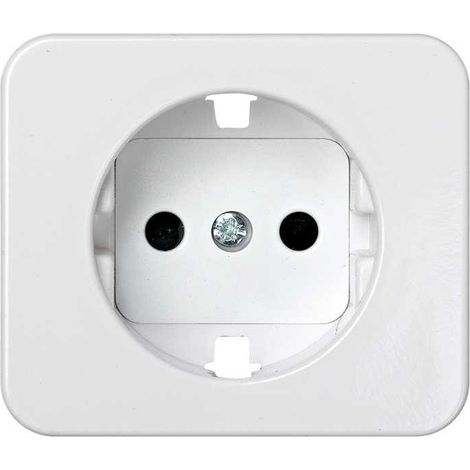 Tapa enchufe 2P+TT lateral blanco SIMON 75041-60