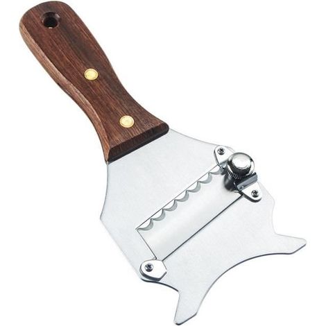 Käsehobel aus Edelstahl, Schokoladentrüffelhobel, Rasierklinge, Gemüseschneider, verstellbare Rasierklinge (1/4)