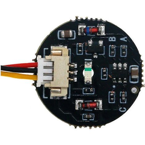 3V-30V Schnappverschluss-Berührungsschalter-Erkennungsmodul mit bistabilem Berührungsschalter und blauem LED-Lichtstreifen, 3 Drähte (1/5)