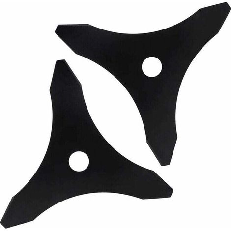 Lame de débroussailleuse universelle Ahlsen - 3 dents - Pour Fresh Green sous croissance et tonte - Compatible Stihl, Husqvarna, Mitox, Echo, Kawasaki et machines-Crezuo (1/4)