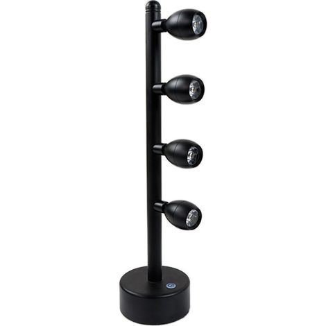 Adsorption magnétique LED rechargeable haut pôle multi-tête projecteur comptoir vitrine sera mobile bijoux bijoux or bijoux jade lampe 33 8cm (1/5)