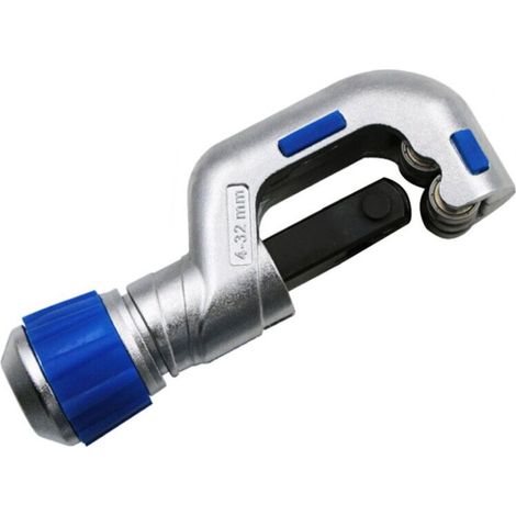 Coupeur de tuyau de tuyau 4-32mm Cutter à tube avec roulement à billes Hobbing Coupe Blad-E Pour acier inoxydable Tube en cuivre en aluminium Tube à main, argent