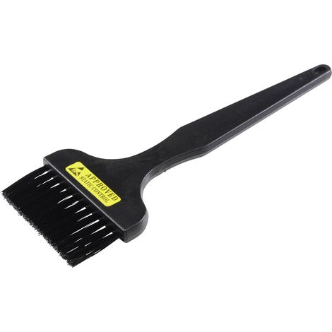 TRU COMPONENTS ESD-Pinsel (L x B x H) 170 x 62 x 7 mm Borsten-Länge: 25 mm EPI-A-61 Bürsten-Fläche,