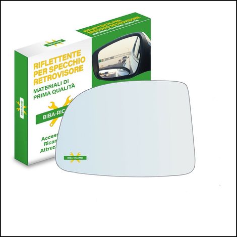 Specchio nudo adesivo lato guidatore per kia carens iii (un) dal 2006-2009 (1/4)