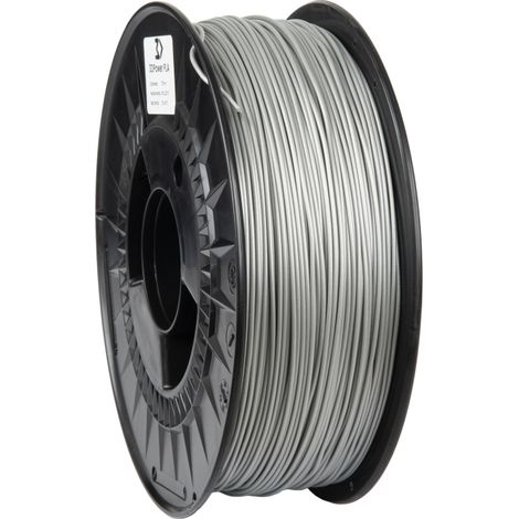 Filamento PLA 3DPower Basic da 1,75 mm, argento, 1 kg (1/2)